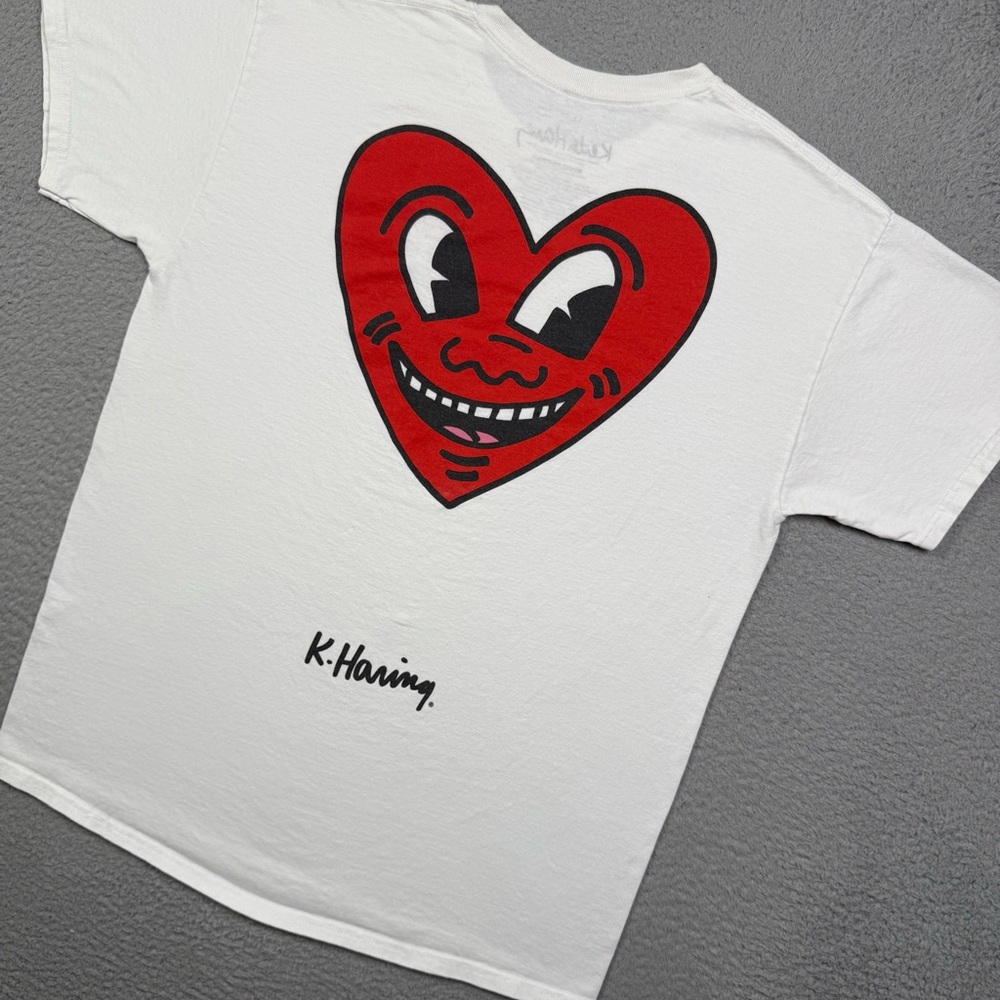 Keith haring heart‎ art T-shirt